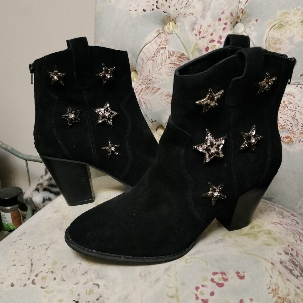 Anna Sui X Inc Star Booties